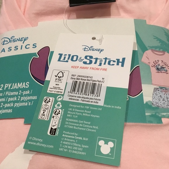 Disney Lilo & Stitch Pajamas (Set of 2) - Picture 8 of 8